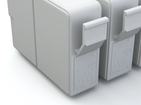 Conjunto de cartuchos Modelo 3D