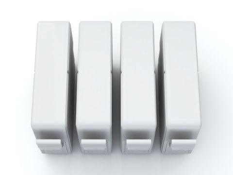 Cartridge Set 3D Модель