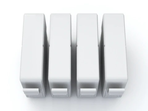 Conjunto de cartuchos Modelo 3D