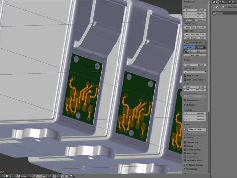 Conjunto de cartuchos Modelo 3D