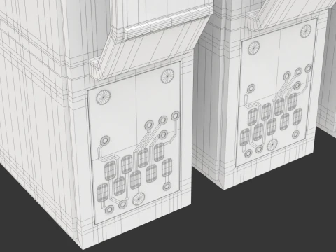 Conjunto de cartuchos Modelo 3D