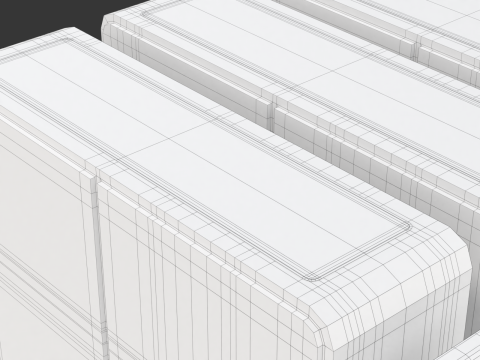 Cartridge Set 3D Модель