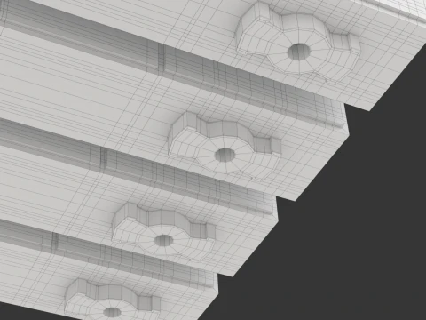 Conjunto de cartuchos Modelo 3D