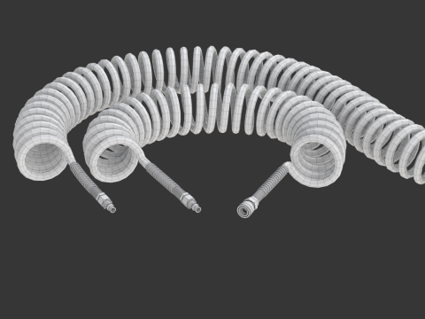 Pneumatic Hose 3D Модель
