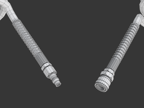 Pneumatic Hose 3D Модель