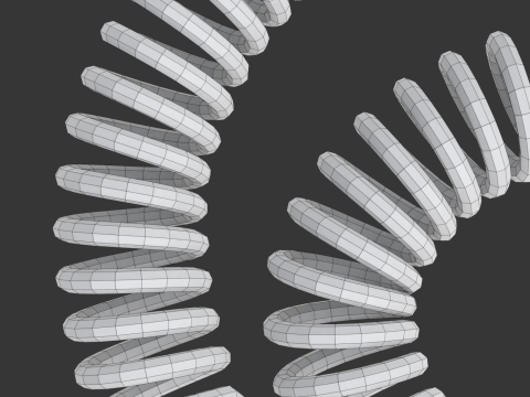 Pneumatic Hose 3D Модель