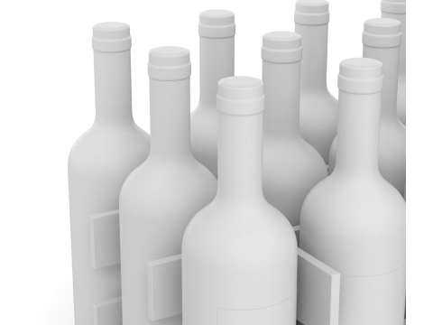 Wine Crate 3D Model
