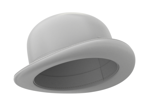 Bowler Hat 3D Model