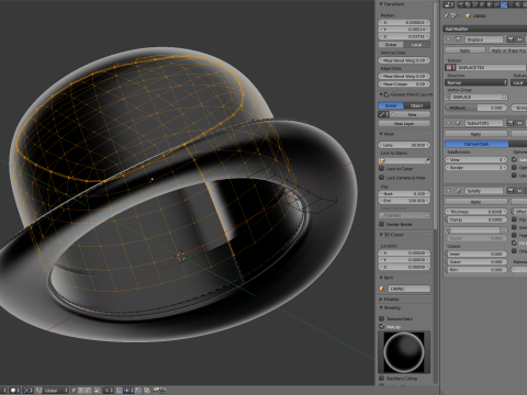 Bowler Hat 3D Model