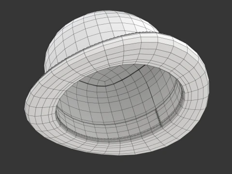 Chap&eacute;u-coco Modelo 3D