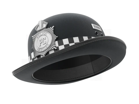 Police Woman Hat 3D Model