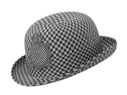 Police Woman Hat Modelo 3D