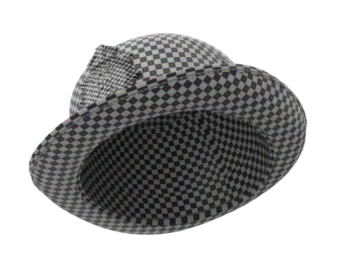 Police Woman Hat Modelo 3D