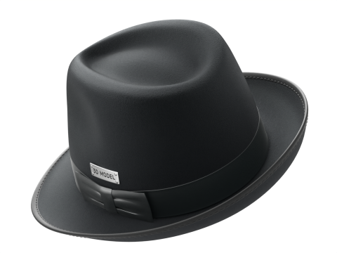 Trilby Hat 3D 模型