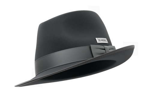 Trilby Hat 3D 模型