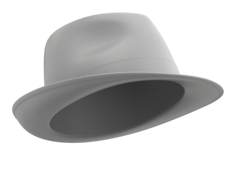 Trilby Hat 3D 模型