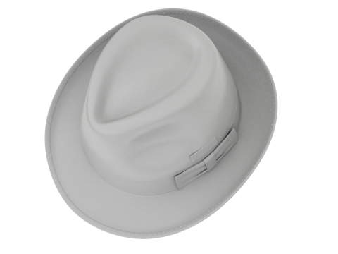 Trilby Hat 3D 模型