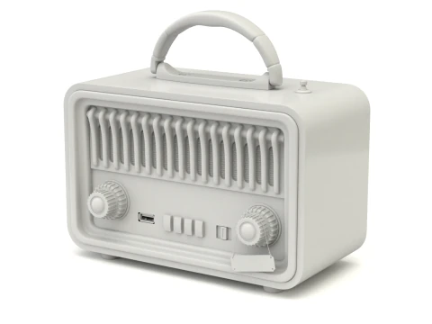 Miniradio retr&ograve; Modello 3D