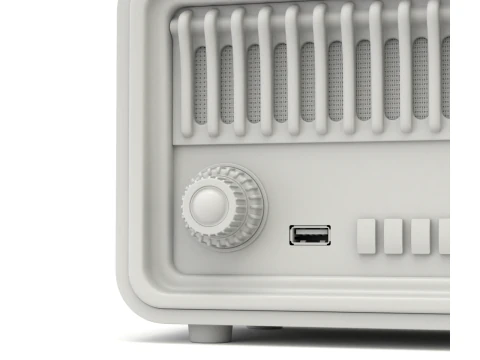 Miniradio retr&ograve; Modello 3D