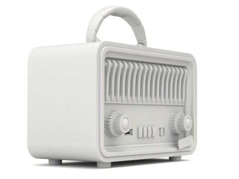 Miniradio retr&ograve; Modello 3D