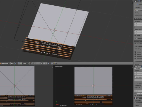 Miniradio retr&ograve; Modello 3D