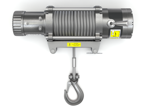 Electric Winch Modelo 3D
