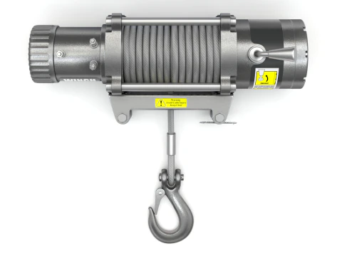 Electric Winch 3D Model