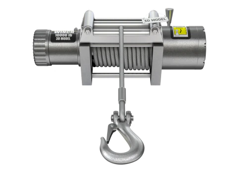 Electric Winch 3D Model