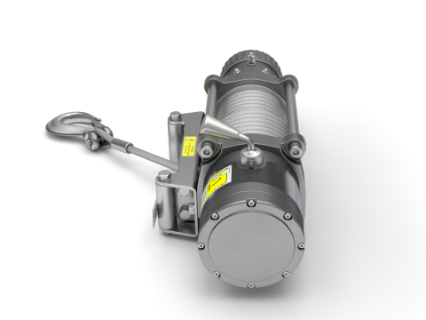 Electric Winch Modelo 3D