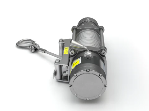 Electric Winch 3D Model