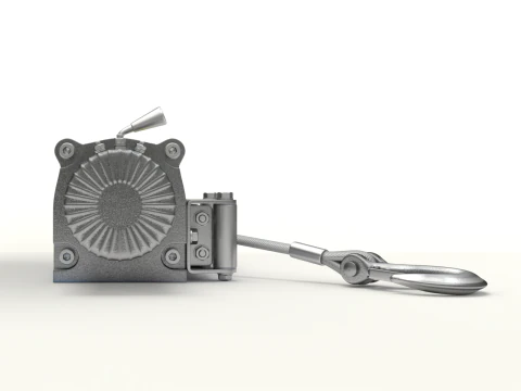 Electric Winch 3D Model