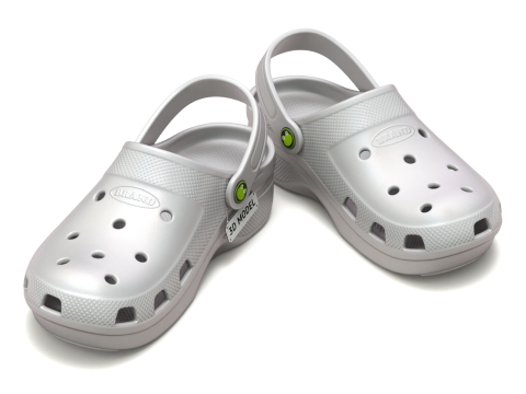 Garden Rubber Clogs Shoes 3D Модель