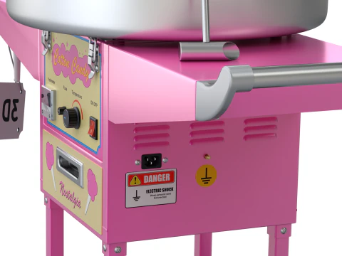 Macchina per lo zucchero filato Modello 3D