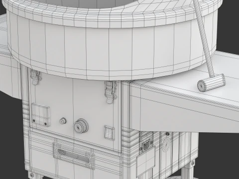 Macchina per lo zucchero filato Modello 3D