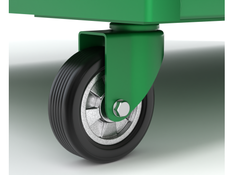 Recycling Dumpster Modelo 3D