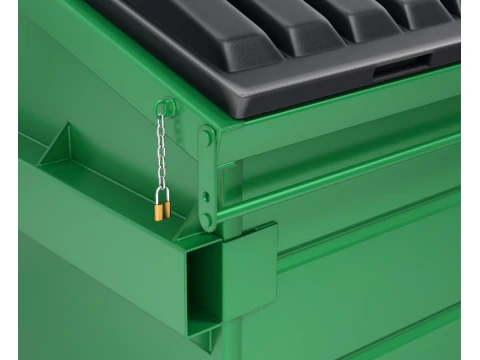 Daur Ulang Tempat Sampah Model 3D