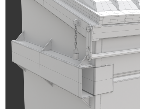 Recycling Dumpster Modelo 3D