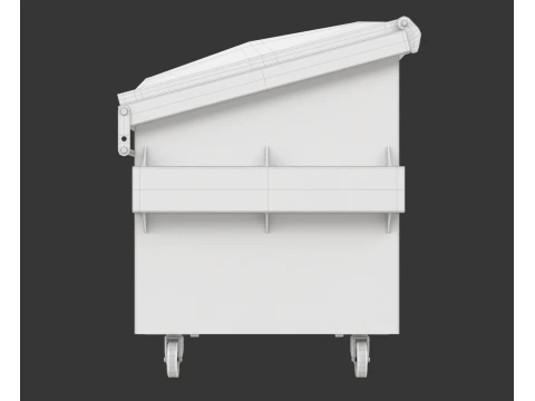 Daur Ulang Tempat Sampah Model 3D