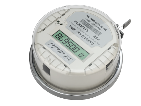 Smart Electric Meter 3D-Modell