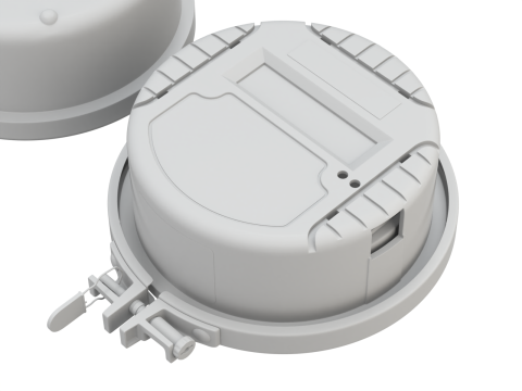 Smart Electric Meter 3D-Modell