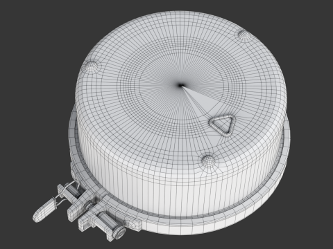Smart Electric Meter 3D-Modell