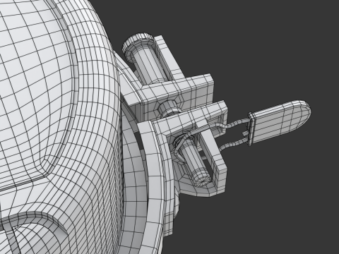 Smart Electric Meter 3D-Modell