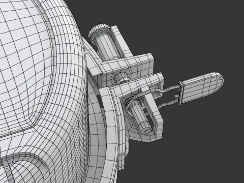 Smart Electric Meter 3D Model