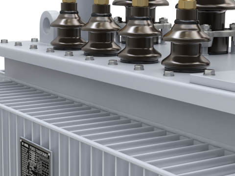 High Voltage Power Electrical Industry Transformer 3D मॉडल