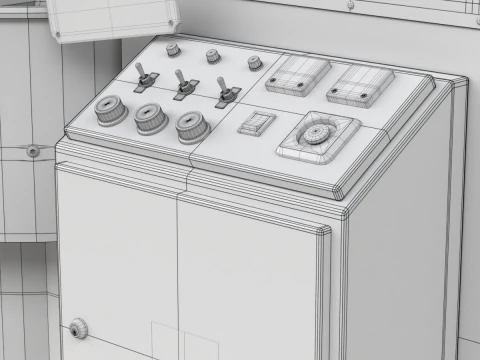 Coffee Roaster 3D Model