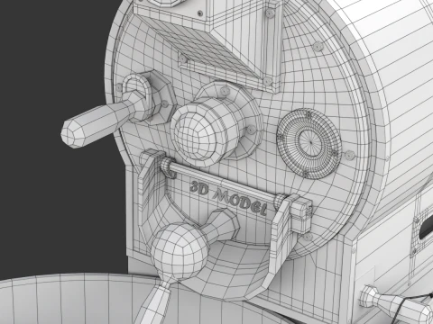 Coffee Roaster 3D Model