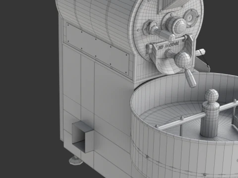 Coffee Roaster 3D Model