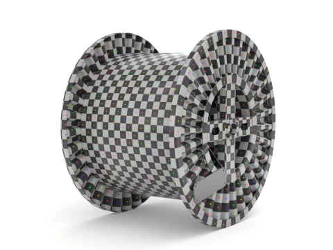 Carretel de fio de cobre Modelo 3D