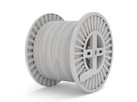 Copper Wire Spool Modelo 3D