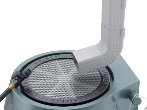 Rain Barrel Model 3D